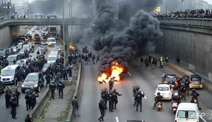 taxi-drivers-strike-France